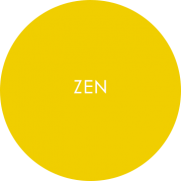 Zen - melamine tableware roundel