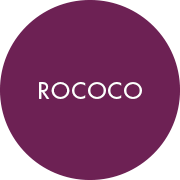 Untertasse für zylindrische Tasse Rococo