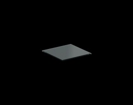 Square Shelf/Tile  DWFBGL12BK