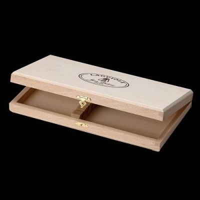 Messer-Präsentationsbox aus Buchenholz