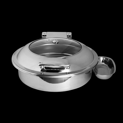 Round Chafing Dish

<h5><em>*includes stainless steel food pan</em></h5>