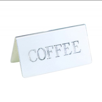 Coffee ID Tent Card
