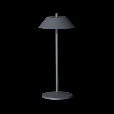 Dark Grey Rechargable Table Light